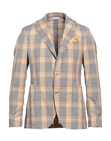 MANUEL RITZ Blazer Beige 100% Virgin Wool