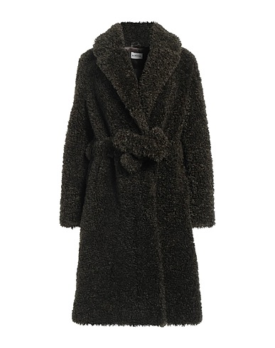P.A.R.O.S.H. Teddy Coat Verde scuro 100% Poliestere