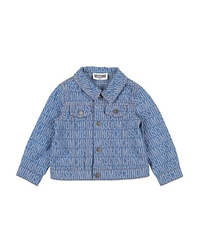 MOSCHINO BABY Jeansjacke Blau 61% Baumwolle, 39% Polyester