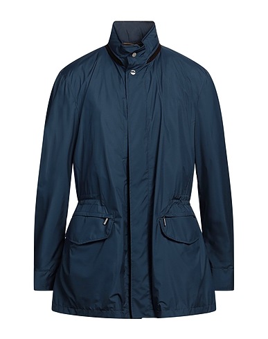 MOORER Giubbotto Blu navy 100% Poliestere, Poliammide