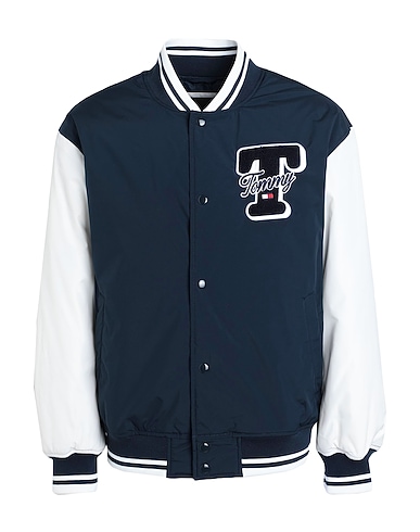 TOMMY JEANS Bomber Ναυτικό μπλε 100% Πολυεστέρας