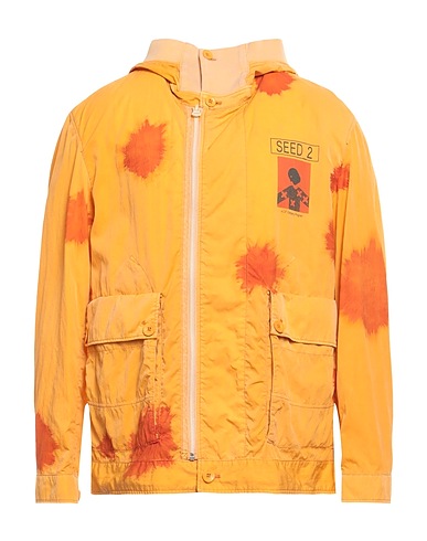 C.P. COMPANY Giubbotto Arancione 100% Poliammide, Elastan