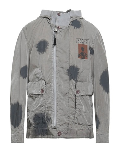C.P. COMPANY Giubbotto Grigio 100% Poliammide, Elastan