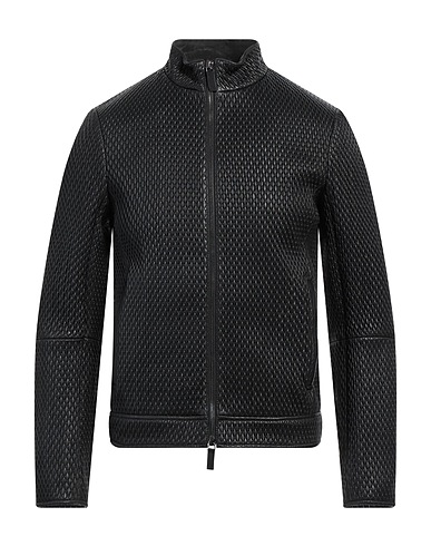 EMPORIO ARMANI Jacket Black 100% Lambskin