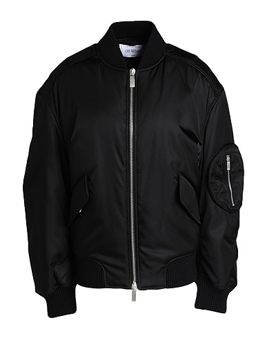 OFF-WHITE™ Bomber Black 100% Polyamide, Wool, Acrylic, Elastane