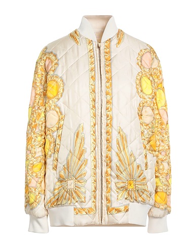 PUCCI Bomber Marigold 100% Silk, Viscose, Polyamide, Elastane