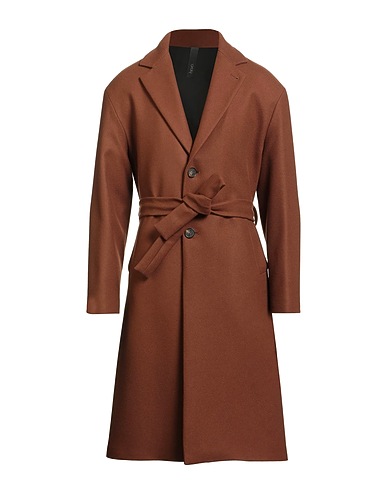 HEVÒ Coat Brown 80% Virgin Wool, 20% Polyamide