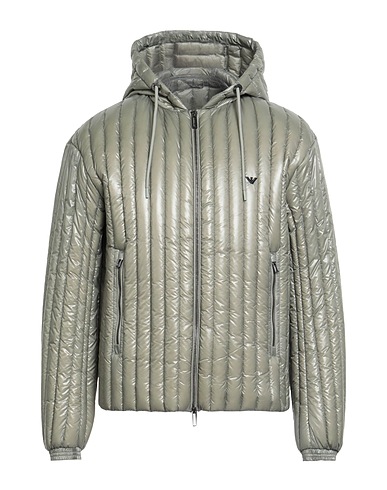 EMPORIO ARMANI Piumino Verde salvia 100% Poliammide