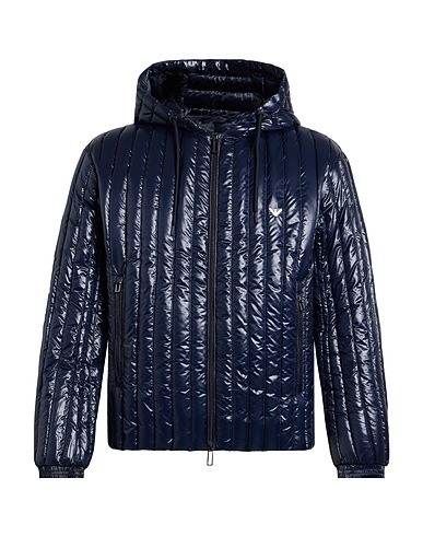 EMPORIO ARMANI Shell jacket Midnight blue 100% Polyamide