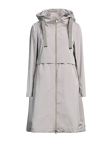 HERNO Full-length jacket Light grey 100% Polyester, Cotton, Acetate