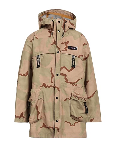 UNDERCOVER Full-length jacket Sand 100% Nylon