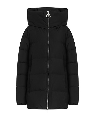 REPLUMÈ Shell  jacket Black 57% Polyester, 43% Cotton