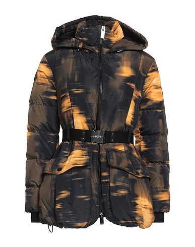 HIGH Shell  jacket Orange 100% Polyester, Polyamide, Elastane