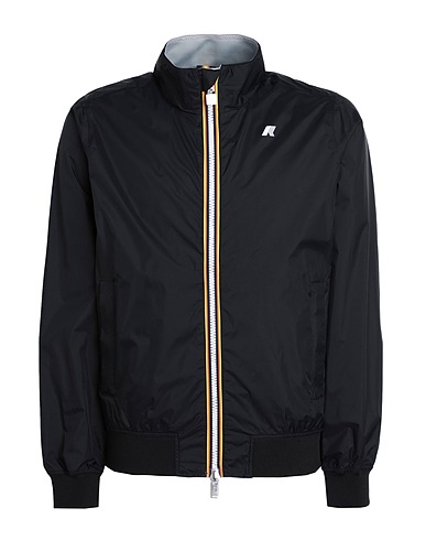 K-WAY Giubbotto ARSENE PLUS.2 DOUBLE          
 Nero 100% Nylon riciclato