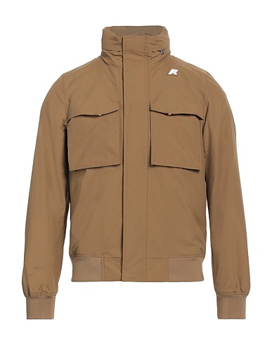 K-WAY Jacket MANFRED ECO OTTOMAN           
 Khaki 100% Recycled polyamide