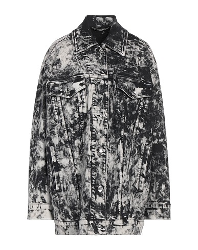 DOLCE&GABBANA Denim jacket Black 98% Cotton, 2% Elastane