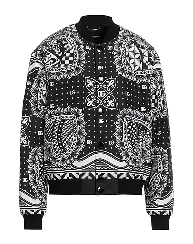 DOLCE&GABBANA Bomber Black 100% Polyester