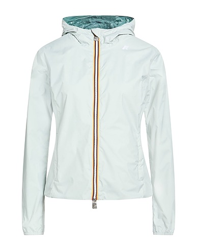 K-WAY Jacket Light green 100% Recycled nylon