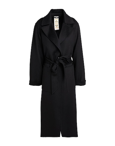 HIGH Coat Black 85% Wool, 10% Cashmere, 5% Nylon