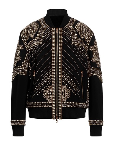 BALMAIN Bomber Black 100% Viscose