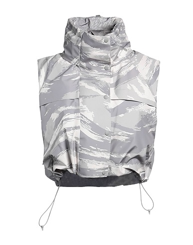 4 MONCLER HYKE ベスト グレー ポリエステル 100%