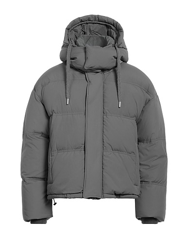 AMI ALEXANDRE MATTIUSSI Shell jacket Lead 100% Polyamide, Acrylic, Wool, Elastane, Duck down