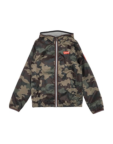 LEVI'S Jacket Military green 100% Polyester
