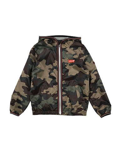 LEVI'S Jacket Military green 100% Polyester