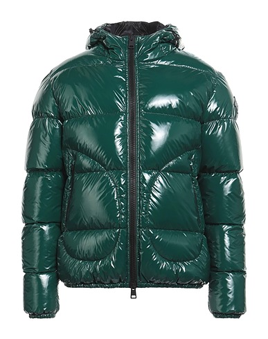 HERNO Shell jacket Green 100% Polyamide, Polyurethane