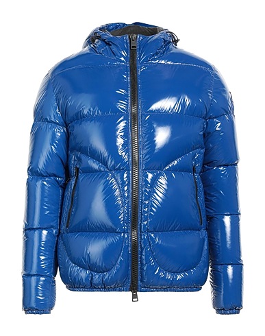 HERNO Shell jacket Blue 100% Polyamide, Polyurethane