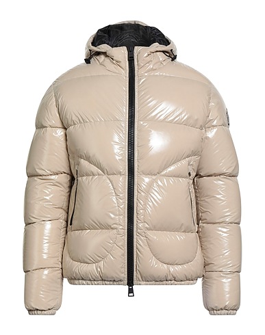 HERNO Shell  jacket Beige 100% Polyamide, Polyurethane