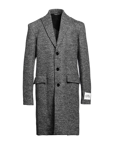 DOLCE&GABBANA Coat Charcoal 100% Wool