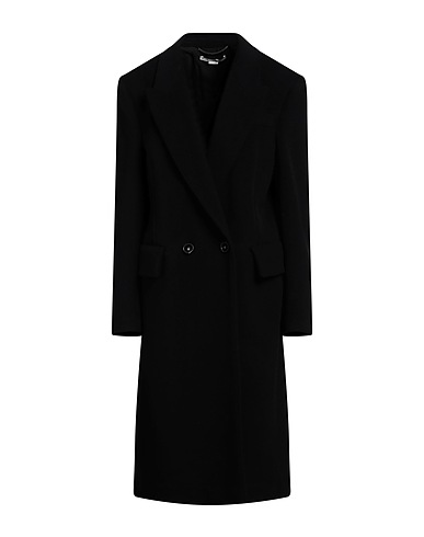 STELLA McCARTNEY Coat Black 100% Wool