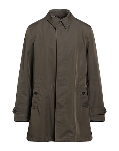 SEALUP Full-length jacket Military green 67% Cotton, 33% Polyamide