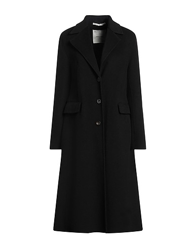 EMMA & GAIA Coat Black 80% Wool, 10% Cashmere, 10% Polyamide