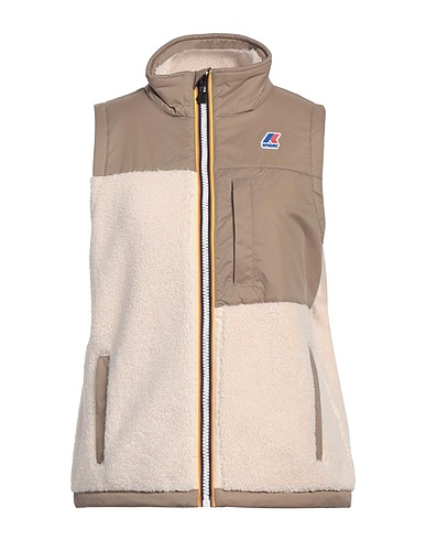 K-WAY Gilet Taupe 100% Polyester, Polyamide