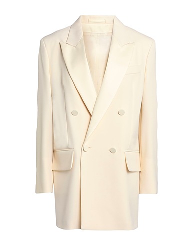 MAX MARA Blazer Ivory 98% Virgin Wool, 2% Elastane, Polyester