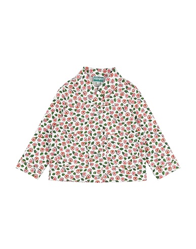 KENZO KIDS Jacket White 98% Cotton, 2% Elastane