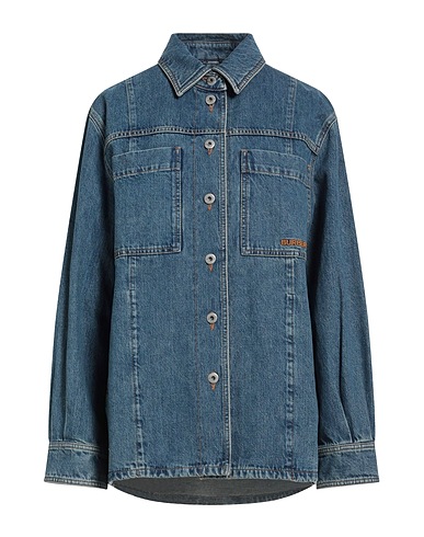 BURBERRY Denim shirt Blue 100% Cotton