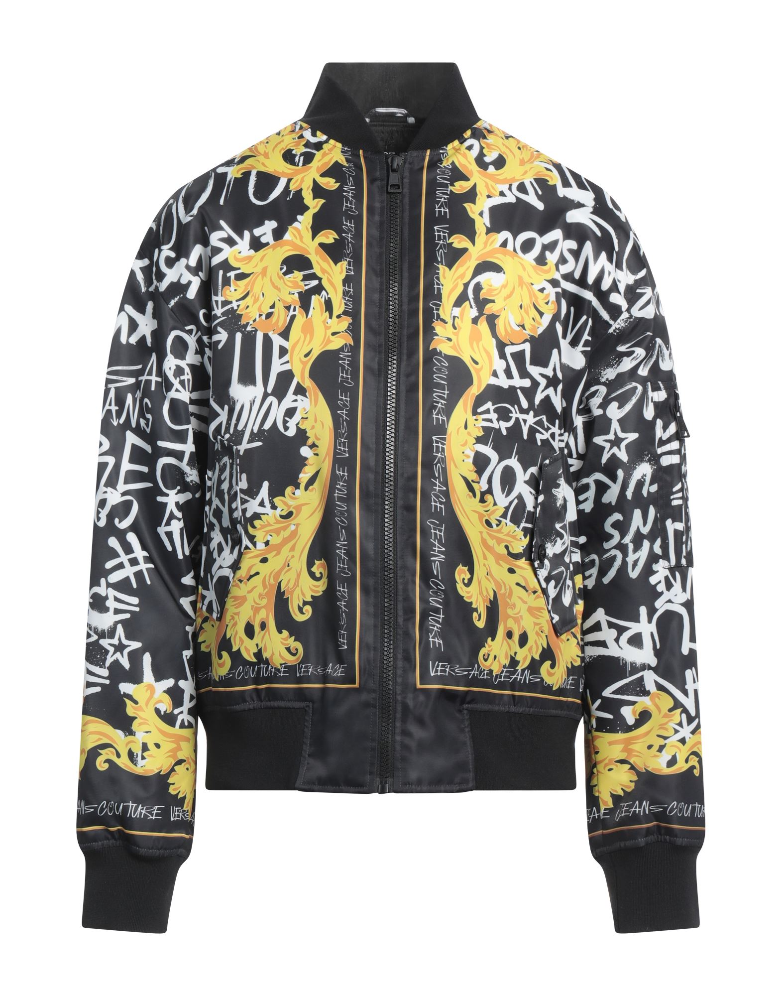 VERSACE JEANS COUTURE | ブルゾン ブラック メンズ | YOOX