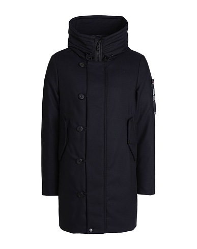 PEUTEREY Shell jacket Midnight blue 65% Cotton, 35% Polyester