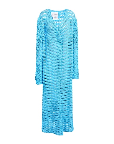 LETANNE Full-length jacket 75% Cotton, 25% Silk