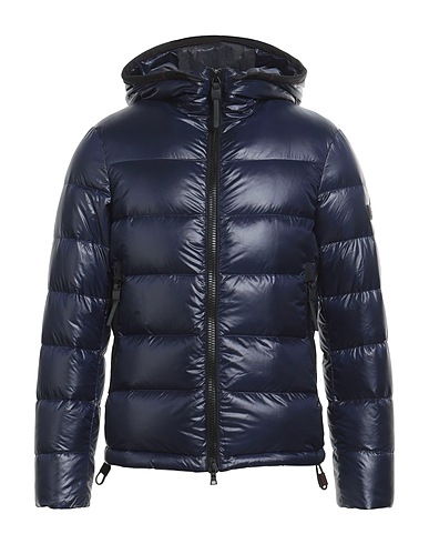 PEUTEREY Shell jacket Navy blue 100% Polyamide