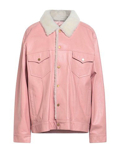 DANCASSAB Jacke Antikrosa 100% Lammleder, Schaffell