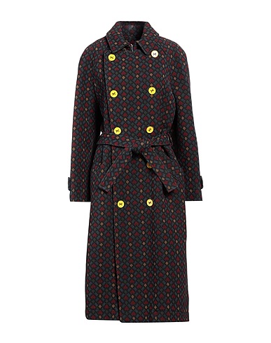 M MISSONI Coat Midnight blue 100% Cotton