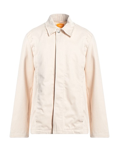 AIREI Full-length jacket Cream 100% Organic cotton