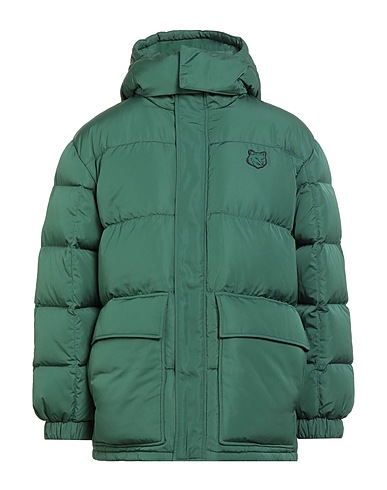 MAISON KITSUNÉ Shell jacket Green 100% Polyester