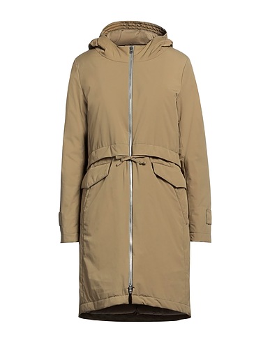 HERNO Coat GLOBE Khaki 100% Polyamide, Polyurethane