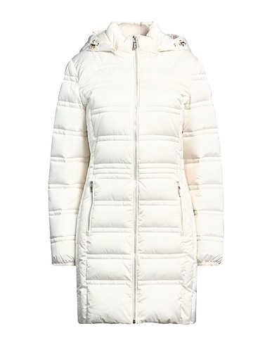 YES ZEE by ESSENZA Shell  jacket Off white 100% Polyester