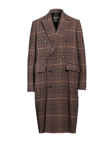 SCOTCH & SODA Caban e doppio petto Marrone 50% Acrilico riciclato, 25% Poliestere, 20% Lana, 5% Altre Fibre